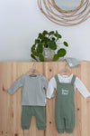 Feetje Longsleeve streep - Welcome to Earth - Bubbles & Bo