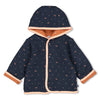 Feetje Omkeerbaar jasje met capuchon - Let Love Grow - Bubbles & Bo