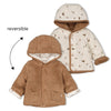 Feetje Omkeerbaar jasje met capuchon - Little Forest Friends - Bubbles & Bo