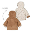Feetje Omkeerbaar jasje met capuchon - Little Forest Friends - Bubbles & Bo