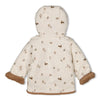 Feetje Omkeerbaar jasje met capuchon - Little Forest Friends - Bubbles & Bo