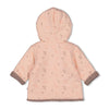Feetje Omkeerbaar jasje met capuchon - Moonlight Flowers - Bubbles & Bo