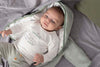 Feetje Omkeerbaar jasje met capuchon - Welcome to Earth - Bubbles & Bo