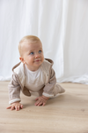 Feetje Omkeerbaar jasje met capuchon AOP - The Magic is in You - Bubbles & Bo