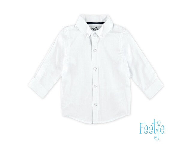 Feetje  Overhemd uni classic boys wit Blouse