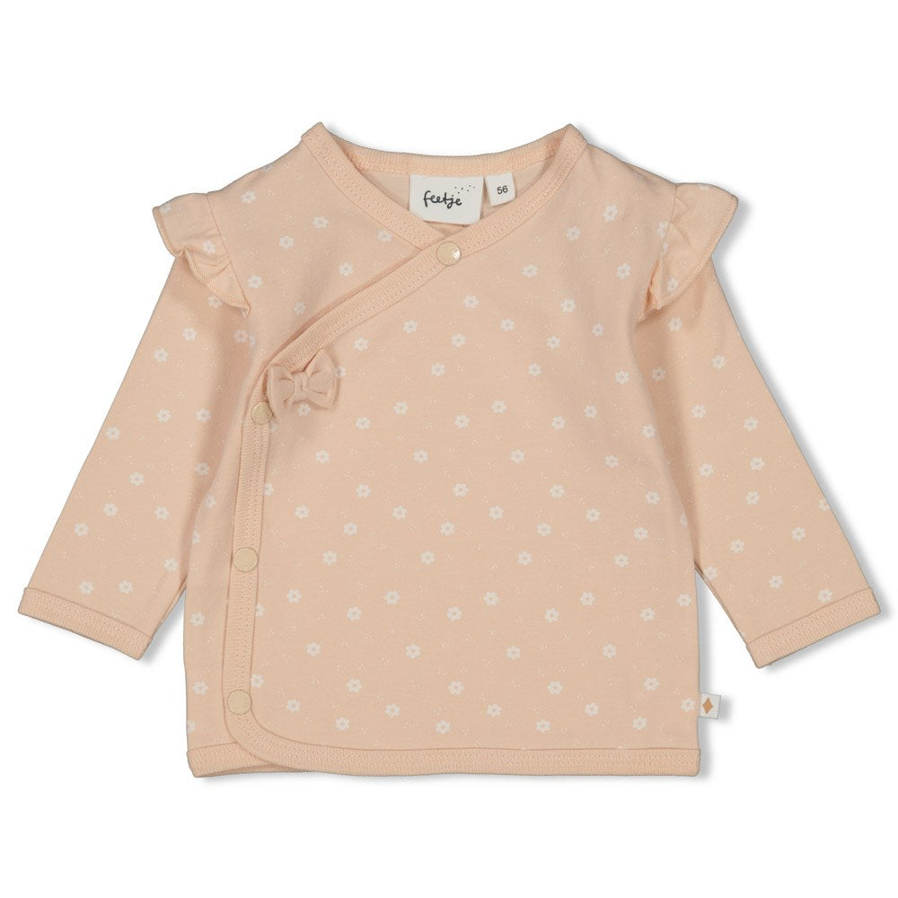 Feetje Overslagshirt AOP - Strawberry Fields