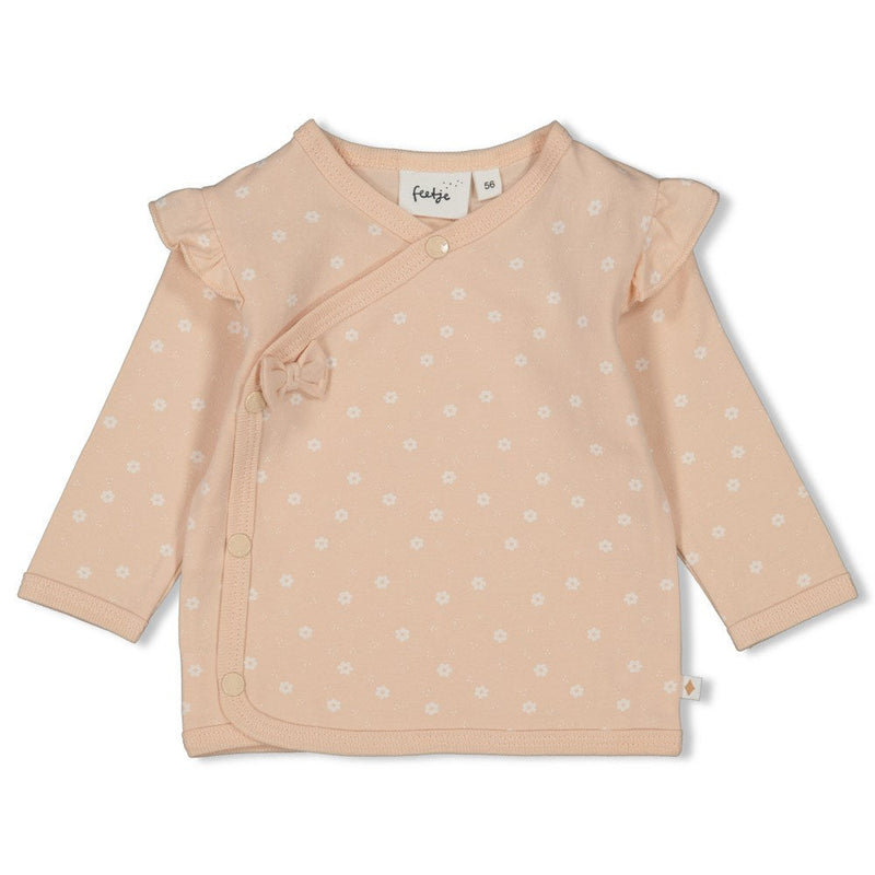 Feetje Overslagshirt AOP - Strawberry Fields - Bubbles & Bo