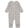 Feetje Pak omslagvoet AOP - Little croissant - Bubbles & Bo