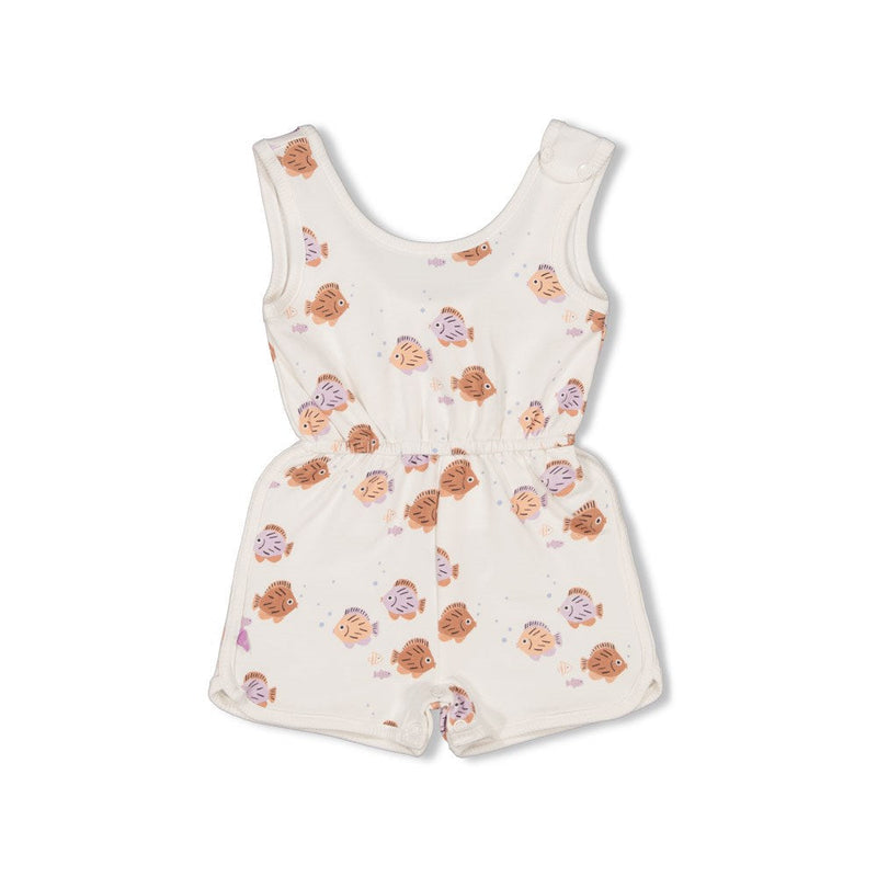 Feetje Playsuit AOP - Splash - Bubbles & Bo