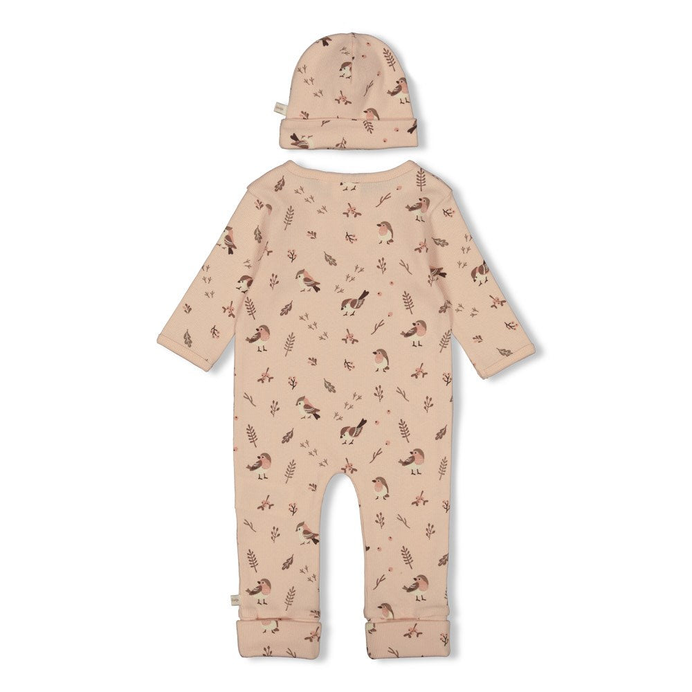 Feetje Premium Giftset + Muts - roze - Bubbles & Bo