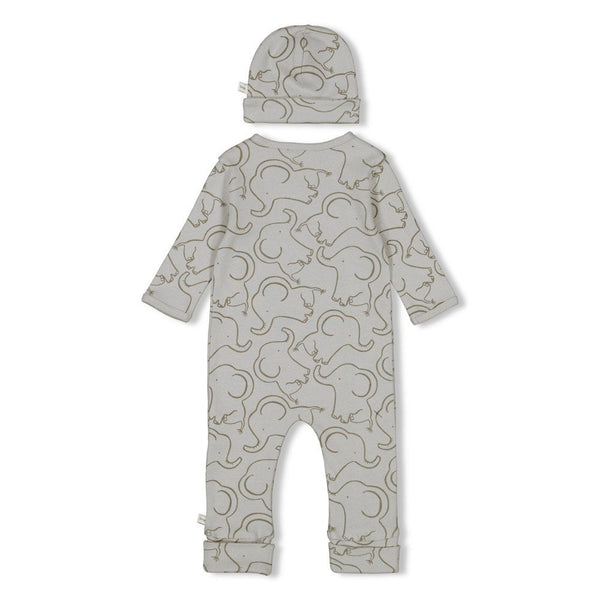 Feetje Premium Giftset Pak + Muts - grijs