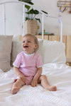 Feetje Pyjama kort wafel - Bubbles & Bo