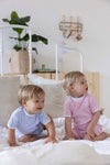 Feetje Pyjama kort wafel - Bubbles & Bo