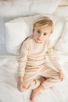 Feetje Pyjama wafel - Summer Special Sand - Bubbles & Bo