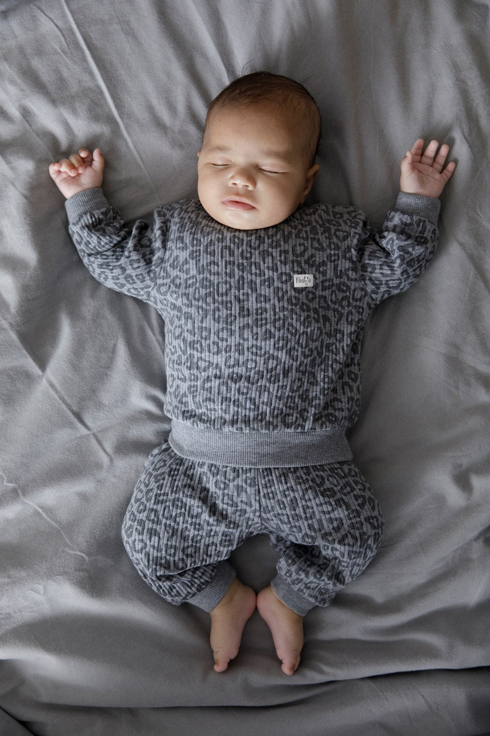 Feetje pyjama antraciet outlet