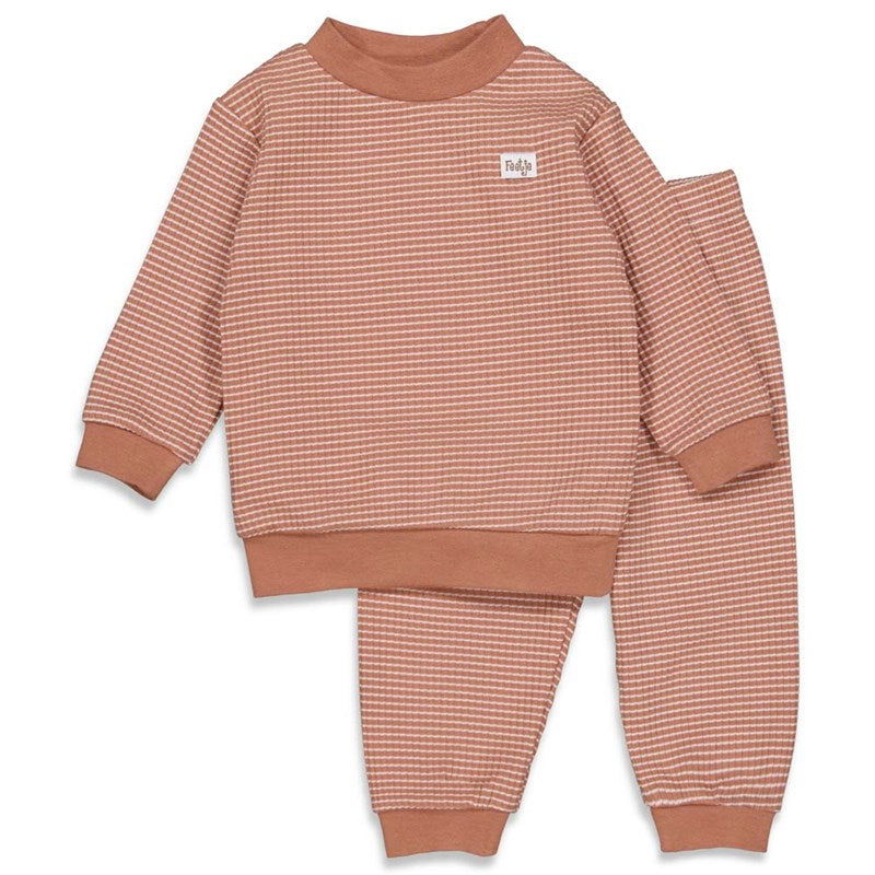 Feetje Pyjama wafel Hazelnoot Autumn Special