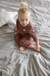 Feetje Pyjama wafel Terra Pink Fashion Edition - Bubbles & Bo