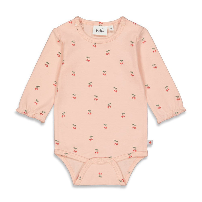 Feetje Romper - Cherry - Bubbles & Bo
