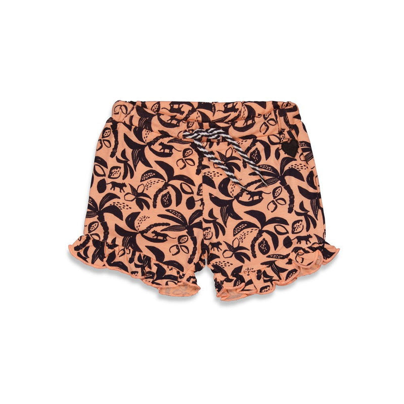 Feetje Short AOP - Papaya Punch - Bubbles & Bo