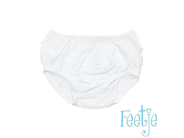 Feetje  Slip uni ruches Ondergoed - Bubbles & Bo