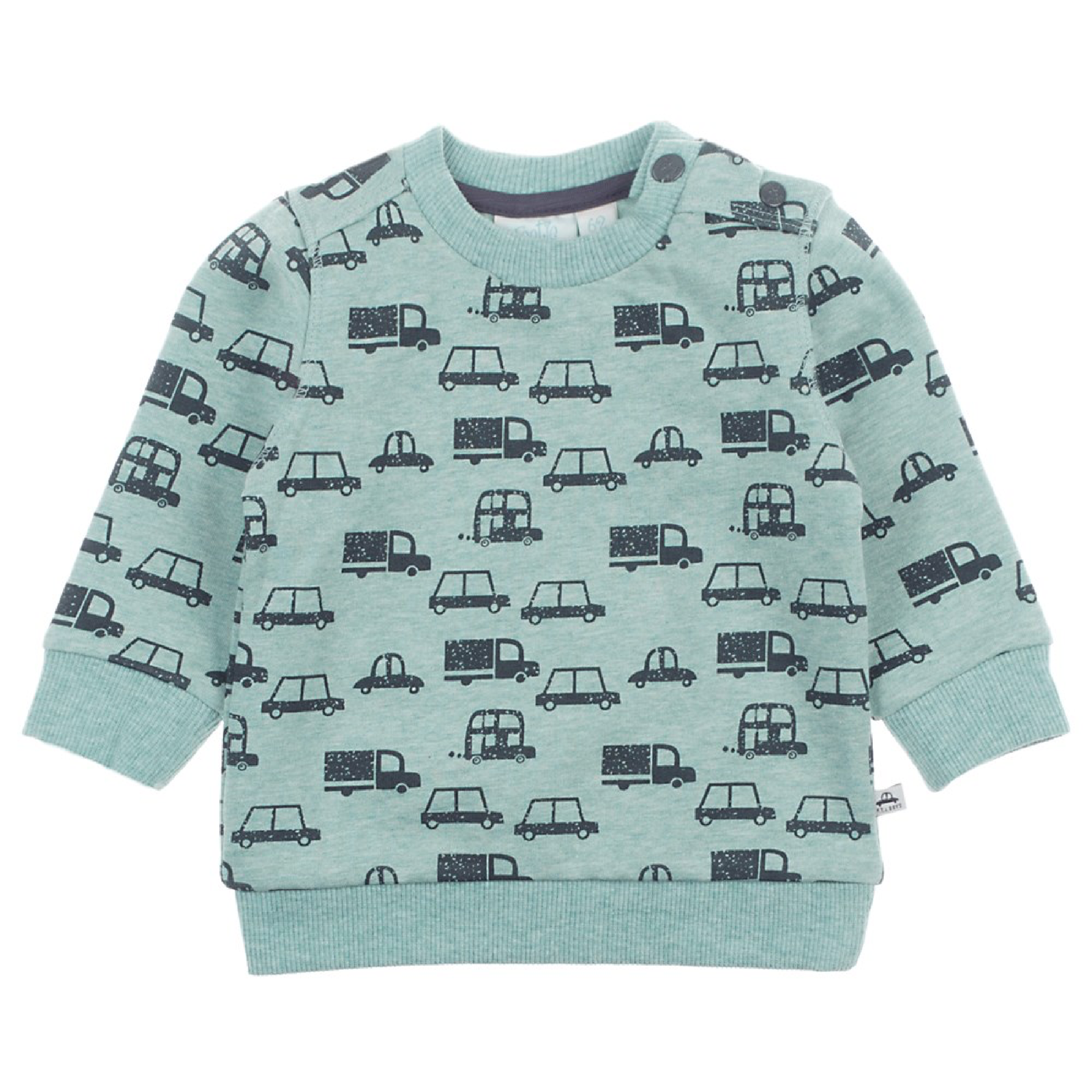 Feetje Sweater - Cars - Bubbles & Bo