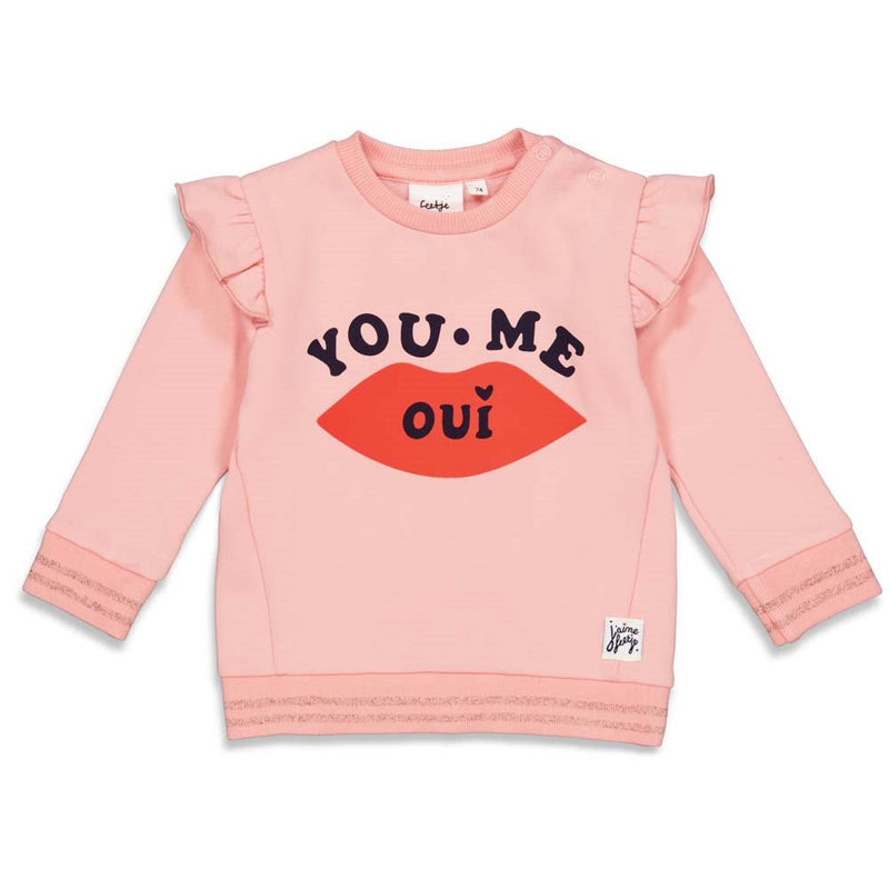 Feetje Sweater - Club Amour - Bubbles & Bo