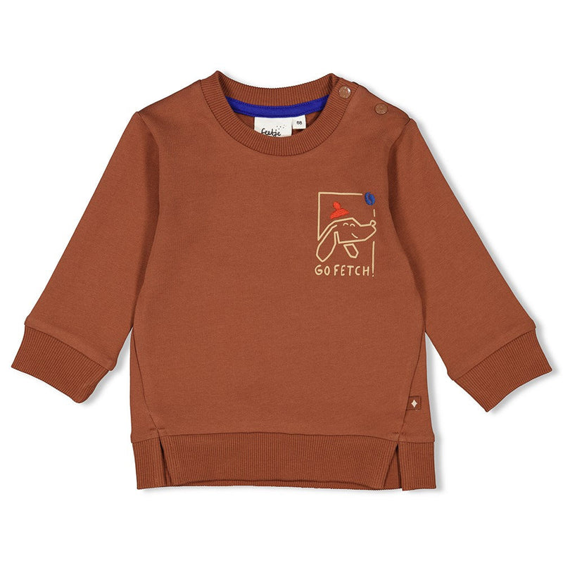 Feetje Sweater - Go Fetch - Bubbles & Bo