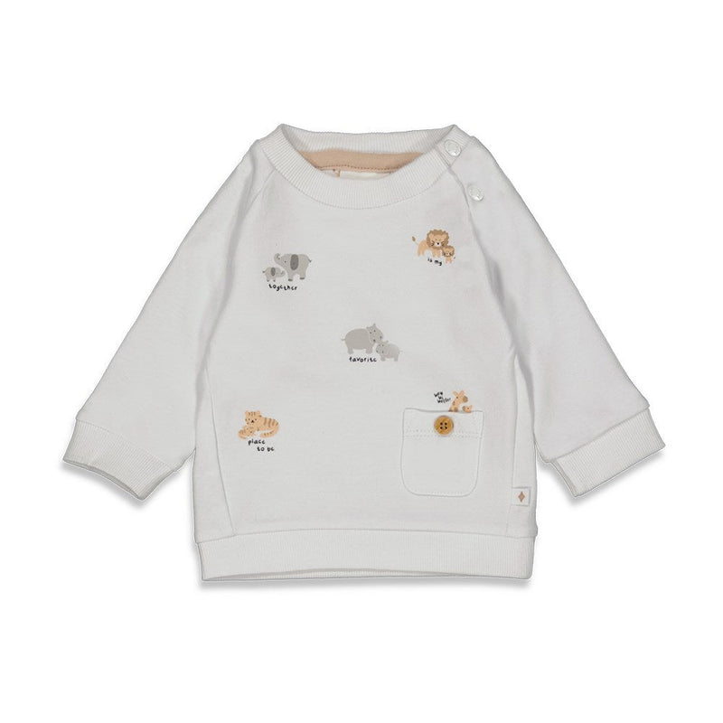 Feetje Sweater - Happy Together - Bubbles & Bo