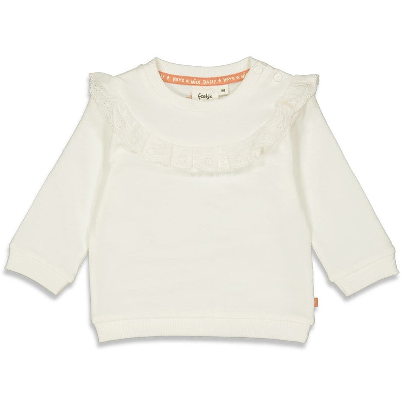 Feetje Sweater - Have A Nice Daisy - Bubbles & Bo