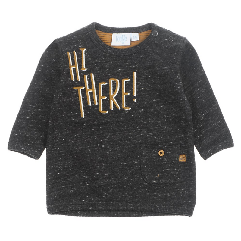 Feetje Sweater - Hi There - Bubbles & Bo