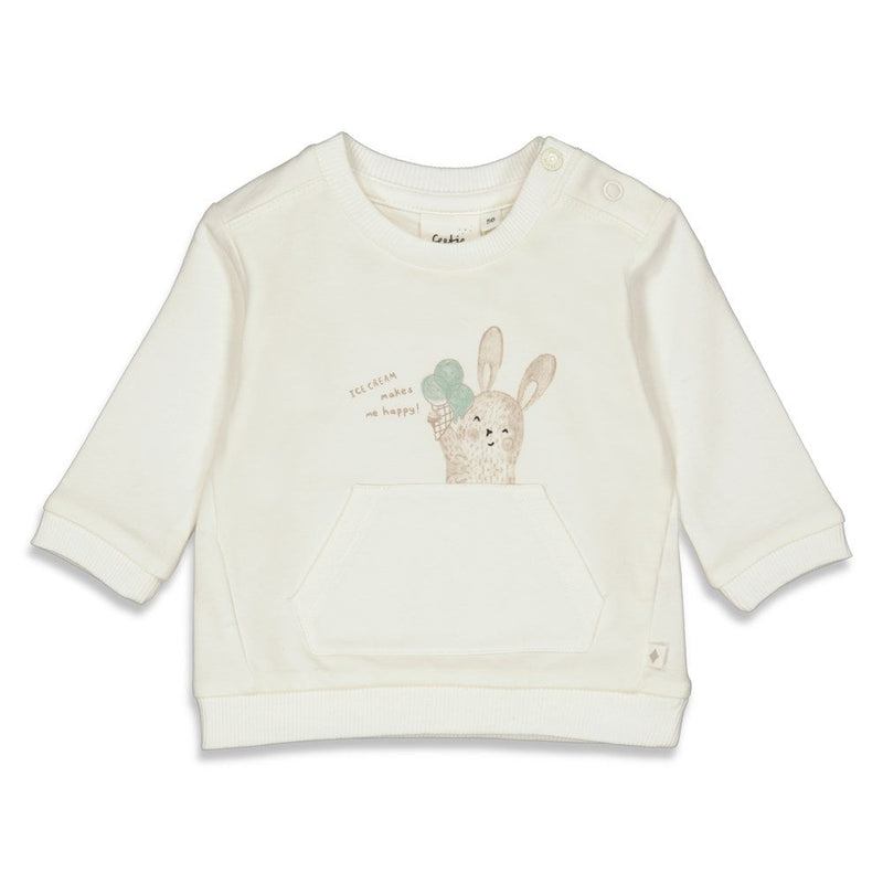 Feetje Sweater - Ice Ice Baby - Bubbles & Bo