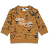 Feetje Sweater - No Waves, No Fun - Bubbles & Bo