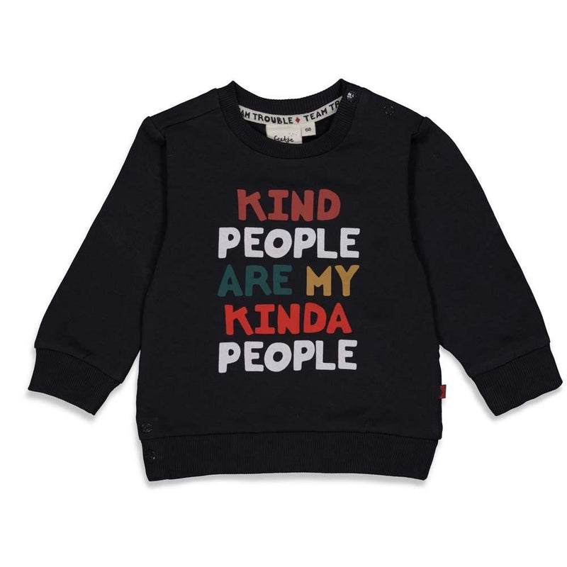 Feetje Sweater - Team Trouble - Bubbles & Bo