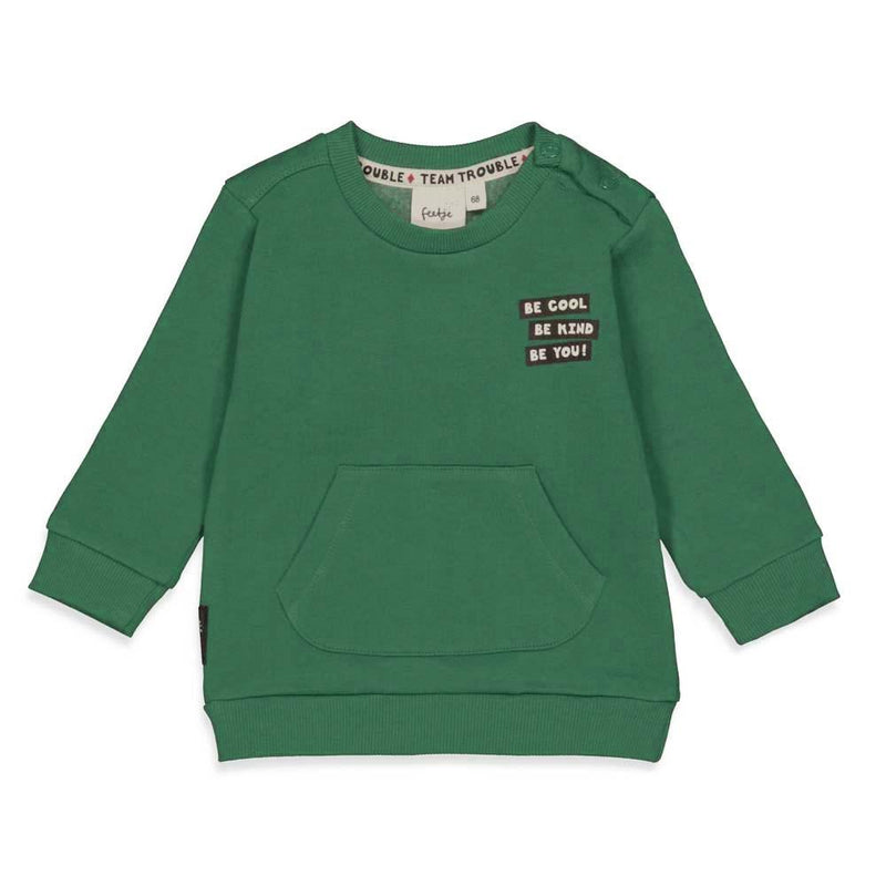 Feetje Sweater - Team Trouble - Bubbles & Bo