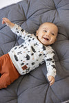 Feetje Sweater AOP - Adventure - Bubbles & Bo