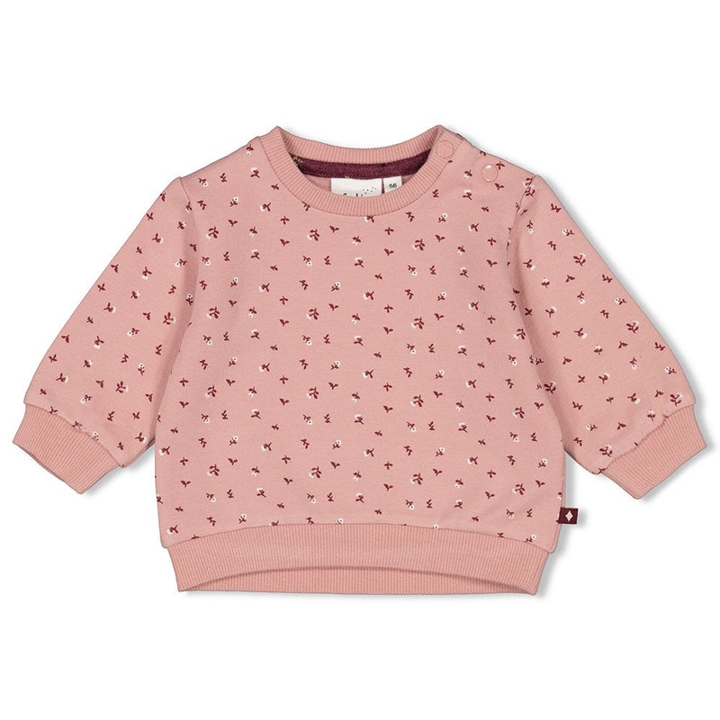 Feetje Sweater AOP - Blooming Meadow - Bubbles & Bo