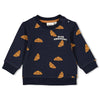 Feetje Sweater AOP - Club Croissant - Bubbles & Bo