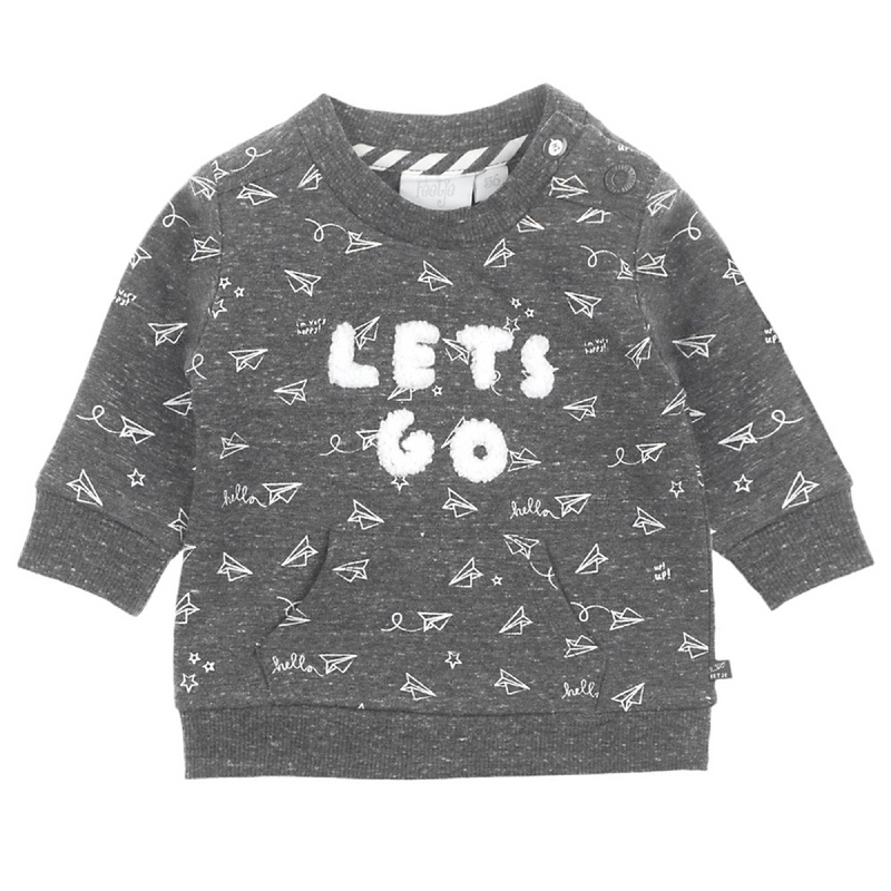 Feetje Sweater AOP - Flying By - Bubbles & Bo
