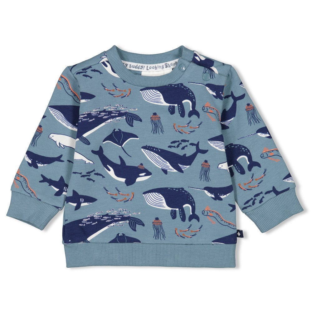 Feetje Sweater AOP - Looking Sharp