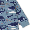 Feetje Sweater AOP - Looking Sharp - Bubbles & Bo