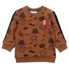 Feetje Sweater AOP - Popcorn Party - Bubbles & Bo