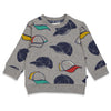 Feetje Sweater AOP - Press And Play - Bubbles & Bo