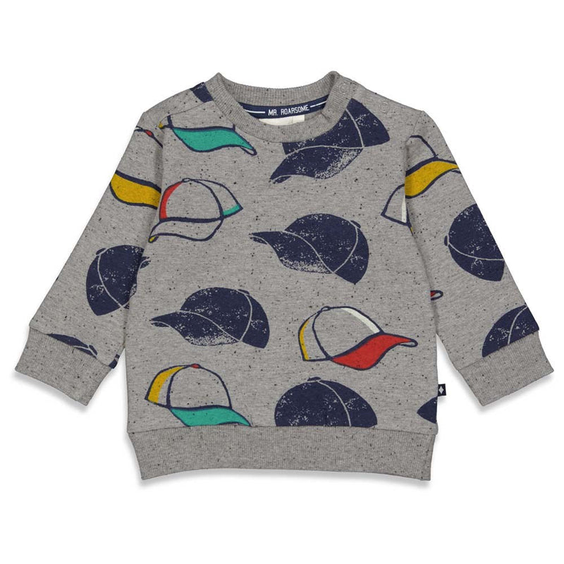 Feetje Sweater AOP - Press And Play - Bubbles & Bo