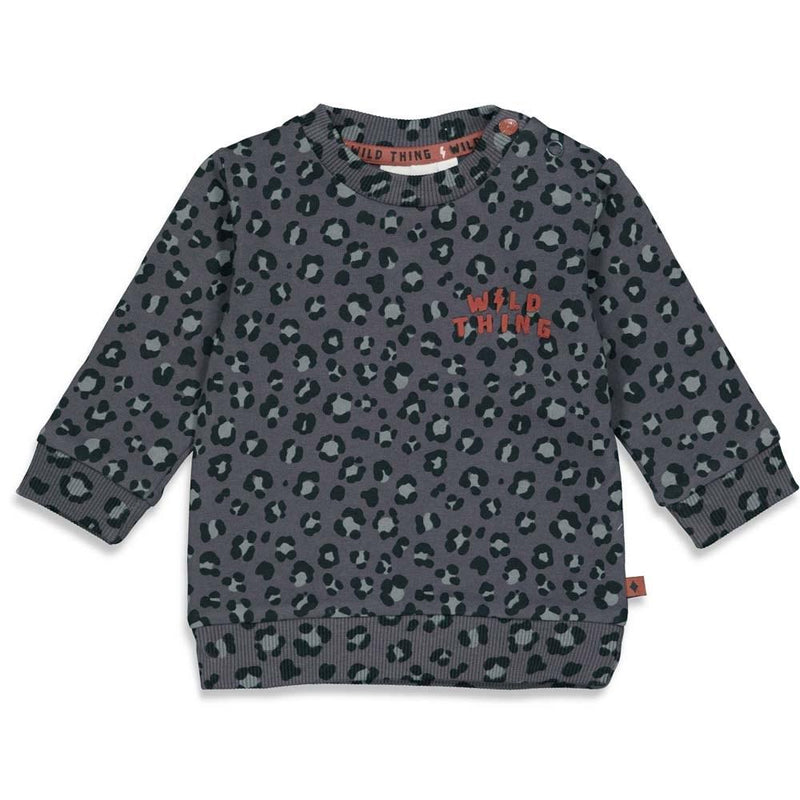 Feetje Sweater AOP - Wild Thing - Bubbles & Bo
