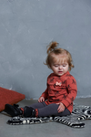Feetje Sweater AOP - Zebra - Bubbles & Bo