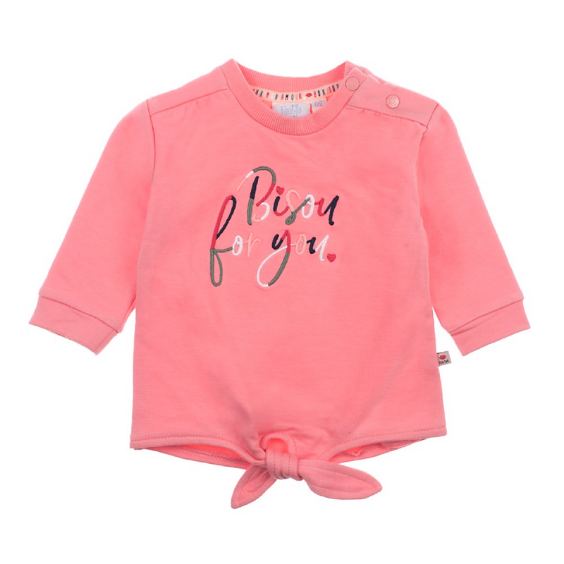 Feetje Sweater Bisou - Mon Petit - Bubbles & Bo