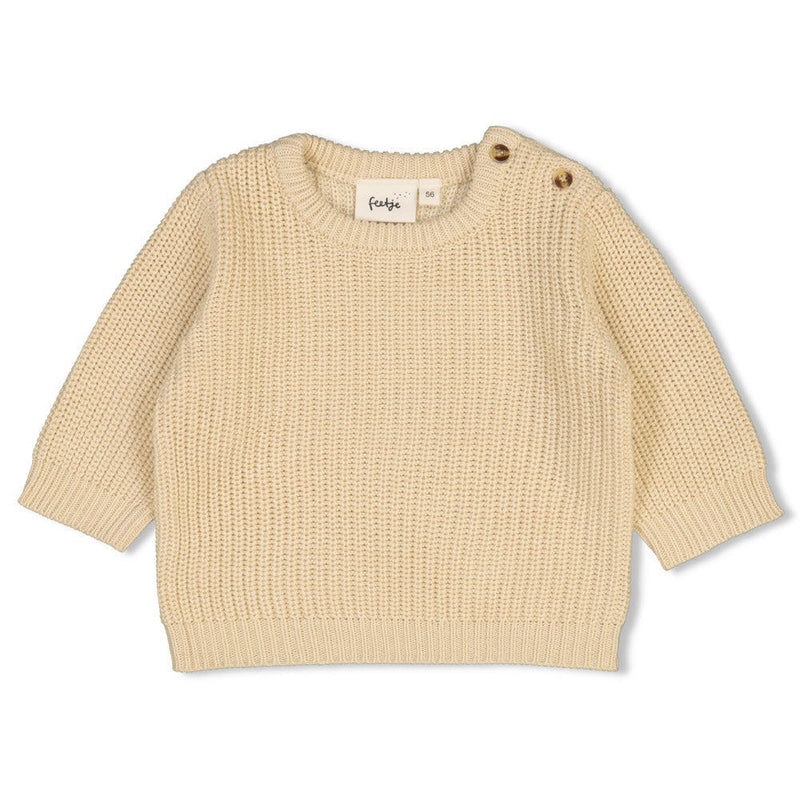 Feetje Sweater gebreid - The Magic is in You - Bubbles & Bo