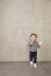 Feetje Sweater streep - Spacelab - Bubbles & Bo