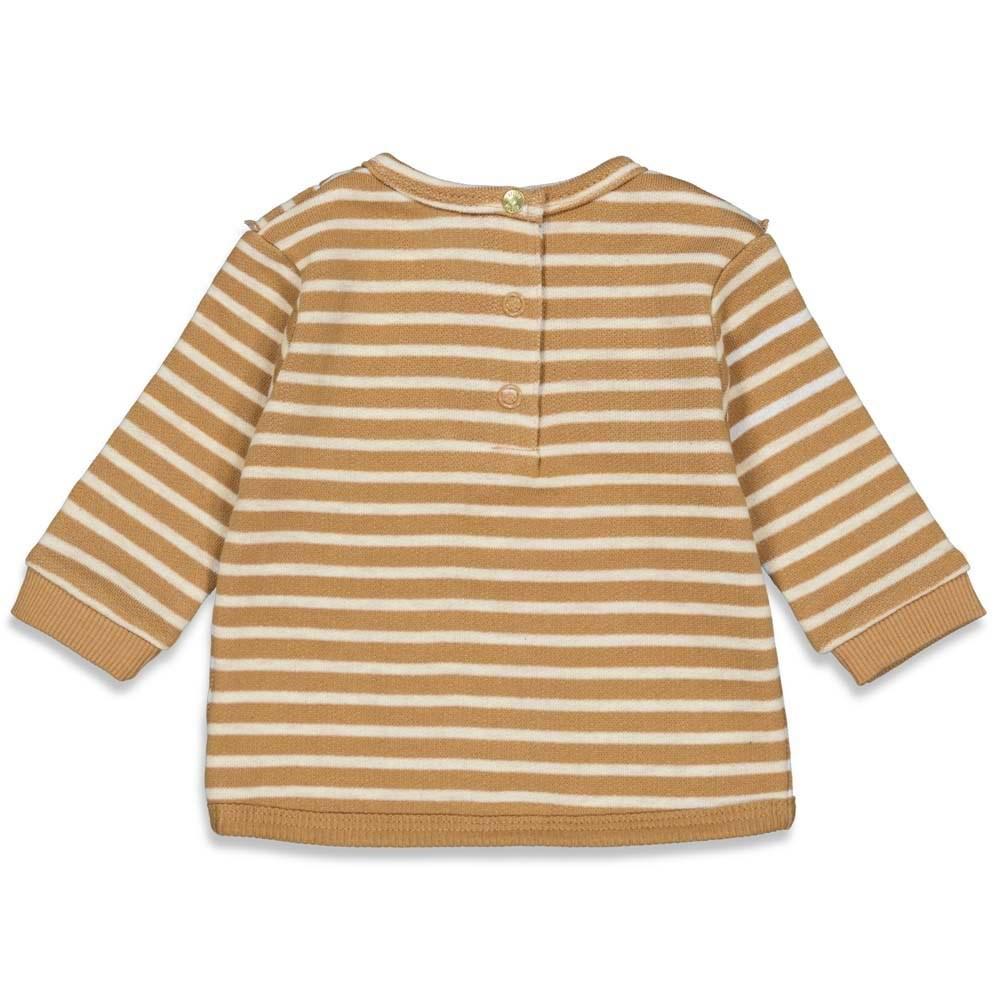 Feetje Sweater streep - Wild At Heart - Bubbles & Bo