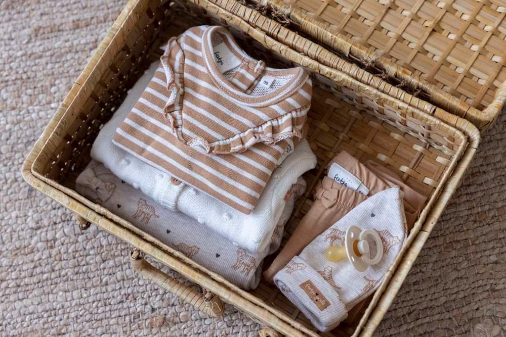 Feetje Sweater streep - Wild At Heart - Bubbles & Bo